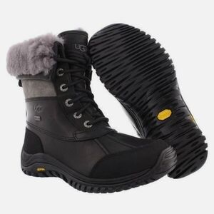 UGG Black and Gray Winter Boots